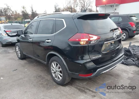 2020 Nissan Rogue Sv Fwd из США, поврежденный, VIN KNMAT2MT3LP507353